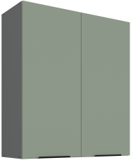 Gornji ormarić Aria - akvamarin/antracit - 80 G-90 2F