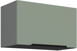 Gornji ormarić Aria - akvamarin/antracit - 60 GU-36 1F