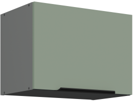 Gornji ormarić Aria - akvamarin/antracit - 50 GU-36 1F