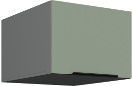 Gornji ormarić Aria - akvamarin/antracit - 50 NAGU-36 1F