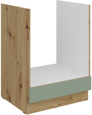 Donji ormarić za ugradbenu pećnicu Aria - akvamarin/artisan hrast - 60 D GAZ BB