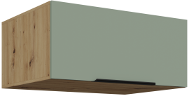 Gornji ormarić Aria - akvamarin/artisan hrast - 80 NAGU-36 1F