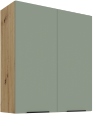 Gornji ormarić Aria - akvamarin/artisan hrast - 80 G-90 2F