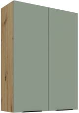 Gornji ormarić Aria - akvamarin/artisan hrast - 80 G-108 2F