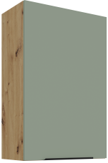 Gornji ormarić Aria - akvamarin/artisan hrast - 60 G-90 1F