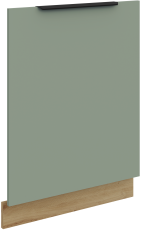 Vrata za ugradbenu perilicu posuđa Aria - aquamarine/artisan hrast - ZM 713x596