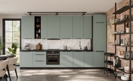 Kuhinjski sastav Aria - akvamarin/crni