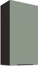 Gornji ormarić Aria - akvamarin/crna - 50 G-90 1F