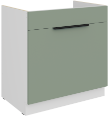 Donji ormarić Aria - akvamarin/bijela - 80 ZL 1S BB