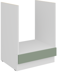 Donji ormarić za ugradbenu pećnicu Aria - akvamarin/bijela - 60 D GAZ BB