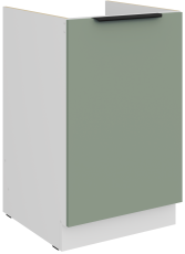 Donji ormarić Aria - akvamarin/bijela - 50 ZL 1F BB