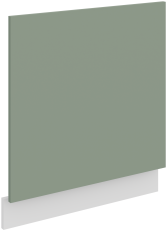 Vrata za ugradbenu perilicu posuđa Aria - akvamarin/bijela - ZM 570x596