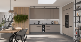 Kuhinjski sastav Aria -  sandgrau/antracit