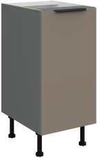 Donji ormarić Aria - sandgrau/antracit - 40 D 1F BB