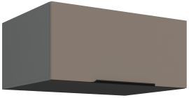 Gornji ormarić Aria - sandgrau/atnracit - 80 NAGU-36 1F