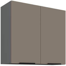 Gornji ormarić Aria - sandgrau/atnracit - 80 G-72 2F