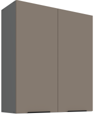 Gornji ormarić Aria - sandgrau/antracit - 80 G-90 2F