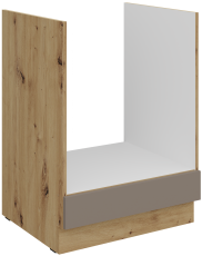 Donji ormarić za ugradbenu pećnicu Aria - sandgrau/artisan hrast - 60 D GAZ BB