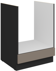 Donji ormarić za ugradbenu pećnicu Aria - sandgrau/crna - 60 D GAZ BB