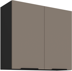 Gornji ormarić Aria - sandgrau/crna - 80 G-72 2F