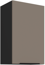 Gornji ormarić Aria - sandgrau/crna - 45 G-72 1F