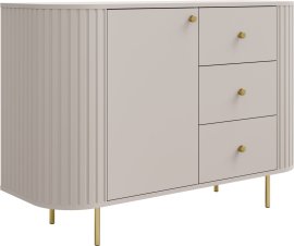 Komoda 1F3S Ovalio - pješčano bež