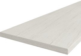 Kuhinjski pult 38x600 mm - 2600 mm - ipanema bijela