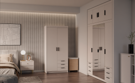 Garderobni ormar Elena BP02 3S - pješčano bež