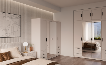 Stolarz Lempert - Garderobni ormar Elena BP04 6S - pješčano bež