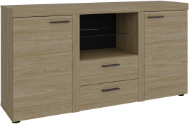 Komoda Rumba 2F 2S - uljeni hrast