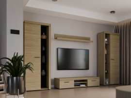 TV regal Rumba XL - uljeni hrast