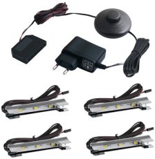 LED rasvjeta za dnevni boravak Rumba - 4 kopče (2 komada)