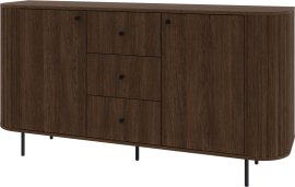 Komoda Ovalio 2F3S - hrast dunin