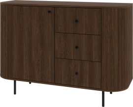 Komoda Ovalio 1F3S - hrast dunin