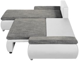 Ropez - Kutna garnitura Acra - tkanine Soft/Lawa, Soft/Berlin
