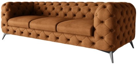 Preston 24 noge črne mat