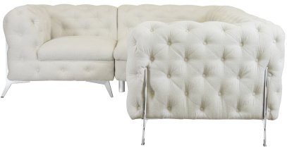 Ropez - Kutna garnitura Chelsea 2+C+1 - tkanine Tessero 17