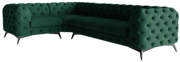 L - Riviera 38 noge črne mat