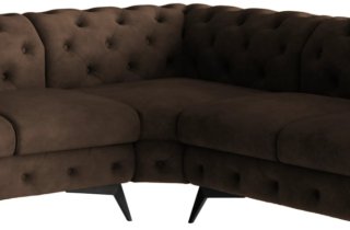 Ropez - Kutna garnitura Chelsea 3+C+2 - tkanine Nobilia, Preston