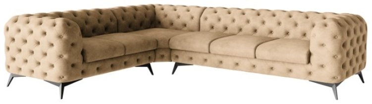 L - Preston 21 noge črne mat