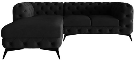 L - Riviera 100 noge črne mat