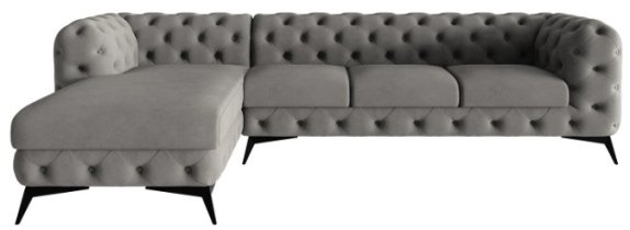 L - Riviera 91 noge črne mat