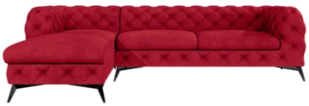 L - Riviera 61 noge črne mat