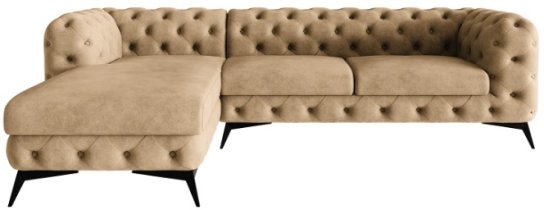 L - Preston 21 noge črne mat