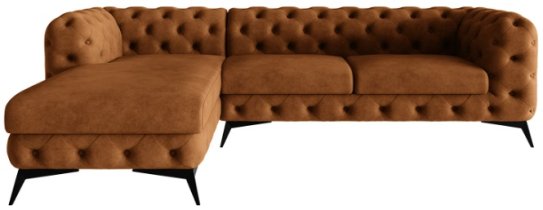 L - Preston 24 noge črne mat