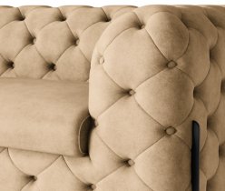 Ropez - Velik dvosjed Chelsea Bis - 225 cm - tkanine Preston, Primo