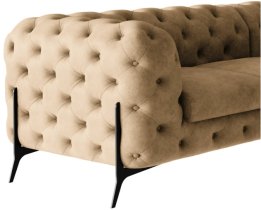Ropez - Kutna garnitura Chelsea Bis 2+C+2 - tkanine Monolith, Preston