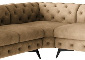 Ropez - Kutna garnitura Chelsea Bis 2+C+2 - tkanine Monolith, Preston
