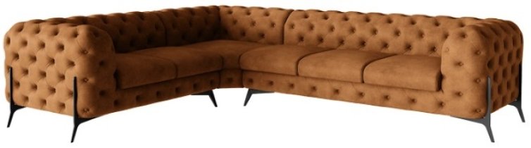 L - Preston 24 črne mat noge