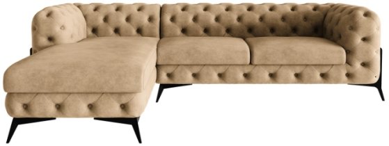 L - Preston 21 črne mat noge